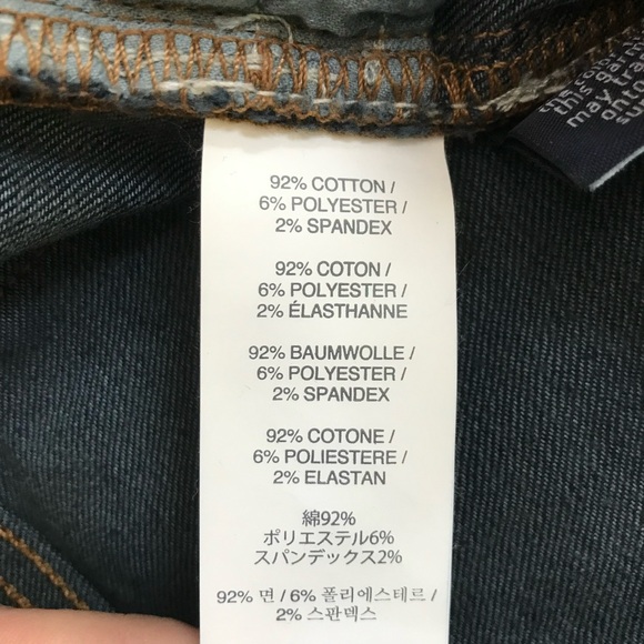 J. Crew Reid Skinny Jean Dark Wash Denim size 31 31x32 ( size 12 ) - Picture 7 of 8